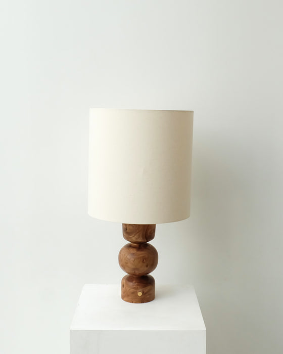 Lampe Gilou loupe de noyer