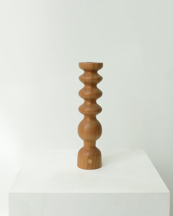 Bougeoir merisier
