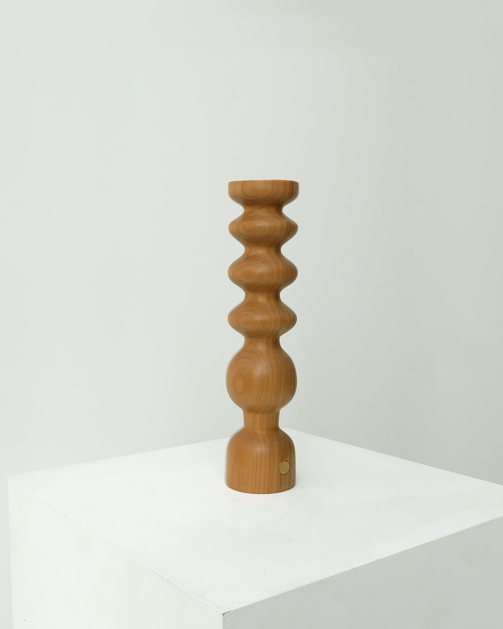 Bougeoir merisier