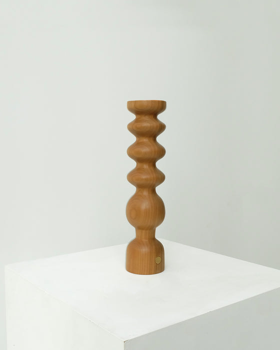 Bougeoir merisier